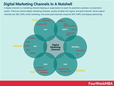 types of digital channels